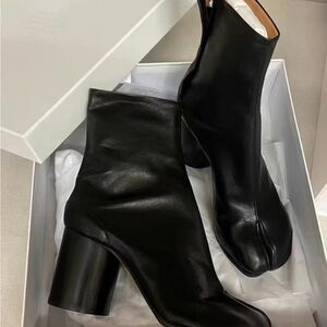 Maison Martin Margiela Black Heeled Boots